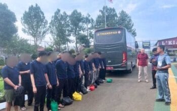 Antisipasi Over Kapasitas, Puluhan Warga Binaan Lapas Sukabumi Dipindahkan ke Lapas Warungkiara
