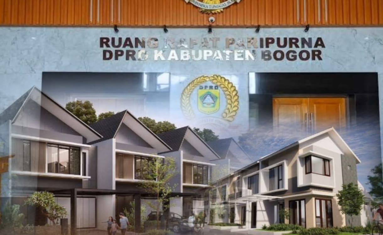 Fantastis, Tunjangan Rumah DPRD Kabupaten Bogor Mencapai Rp44,5juta-Rp38,5juta Perbulan 