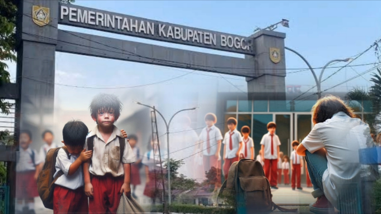 Jumlah Anak Putus Sekolah di Kabupaten Bogor Tahun Ajaran 2024-2025, Menurut 5 Tingkatan 