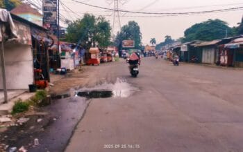 Kewenangan Kabupaten yang Terabaikan, Akibatnya Jl. Griya Bukit Jaya Kabupaten Bogor Rutin Terkena Banjir