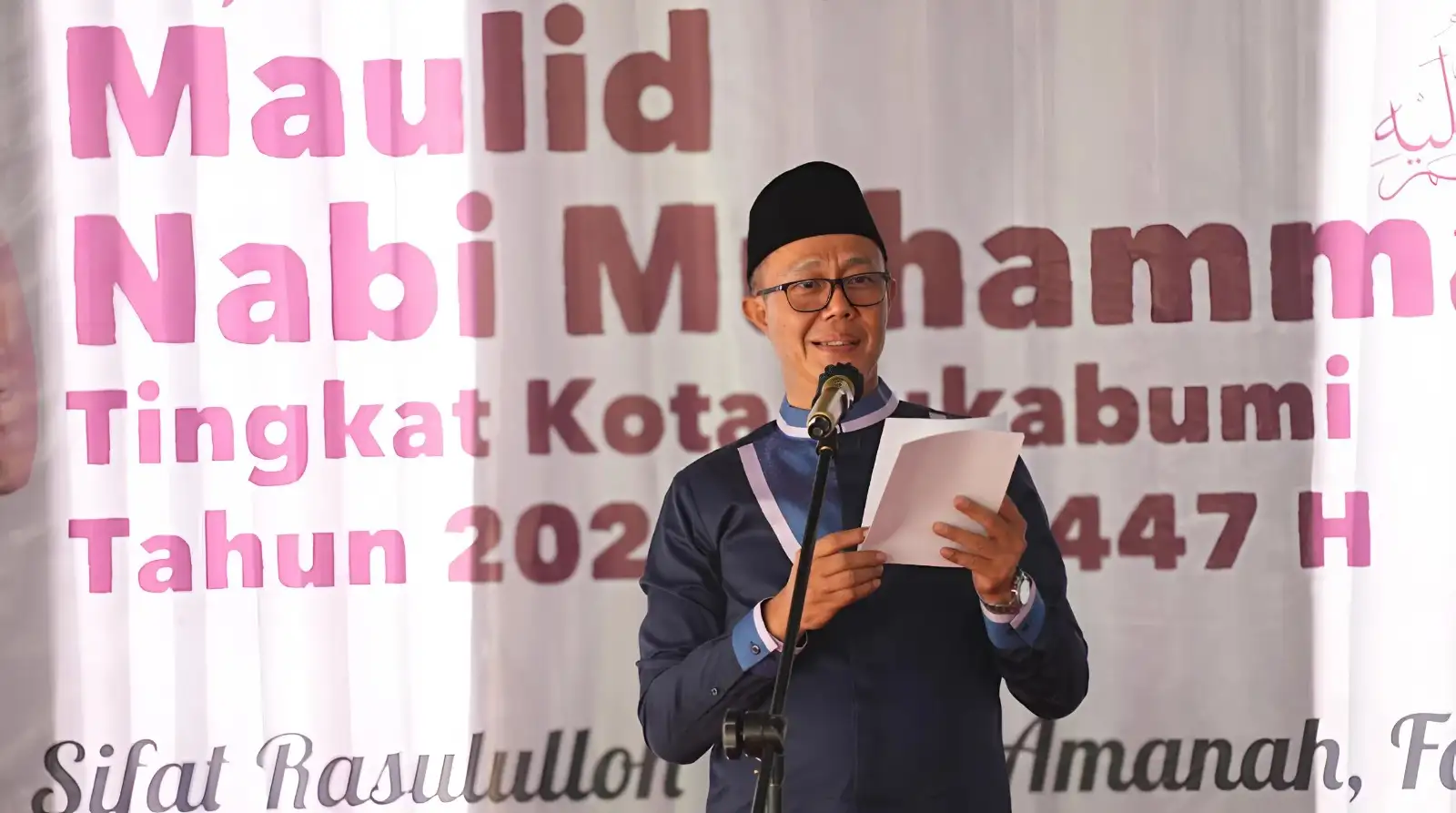 Maulid Nabi SAW, Wali Kota Sukabumi Ingatkan ASN Teladani Rasulullah