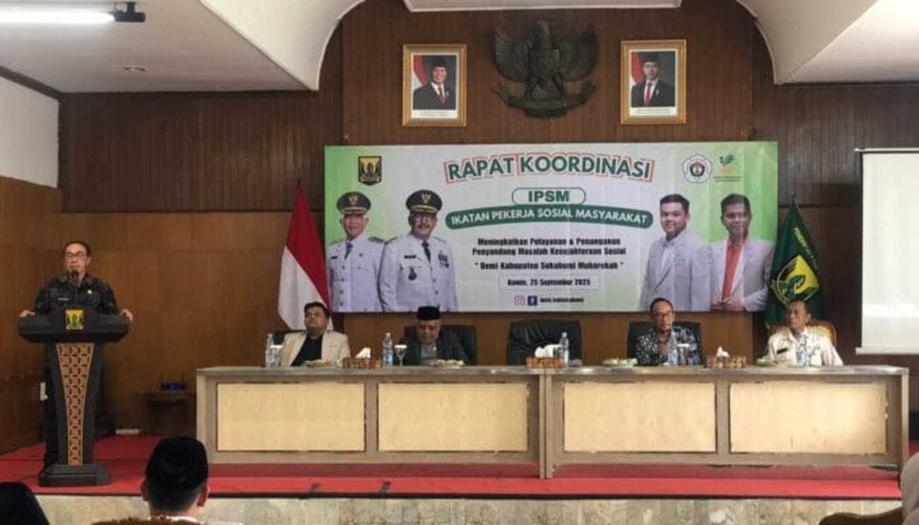 Pemkab Akui IPSM Jadi Garda Terdepan Tangani Masalah Sosial di Sukabumi