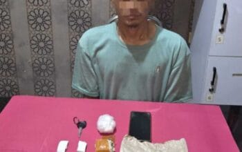 Pengedar Daun Ganja Ditangkap Satres Narkoba Polres Sukabumi Kota