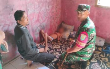 Sigap! Dandim 0607/ Kota Sukabumi, Beri Pertolongan Anak Penderita Gizi Buruk di Gunungguruh Kab. Sukabumi