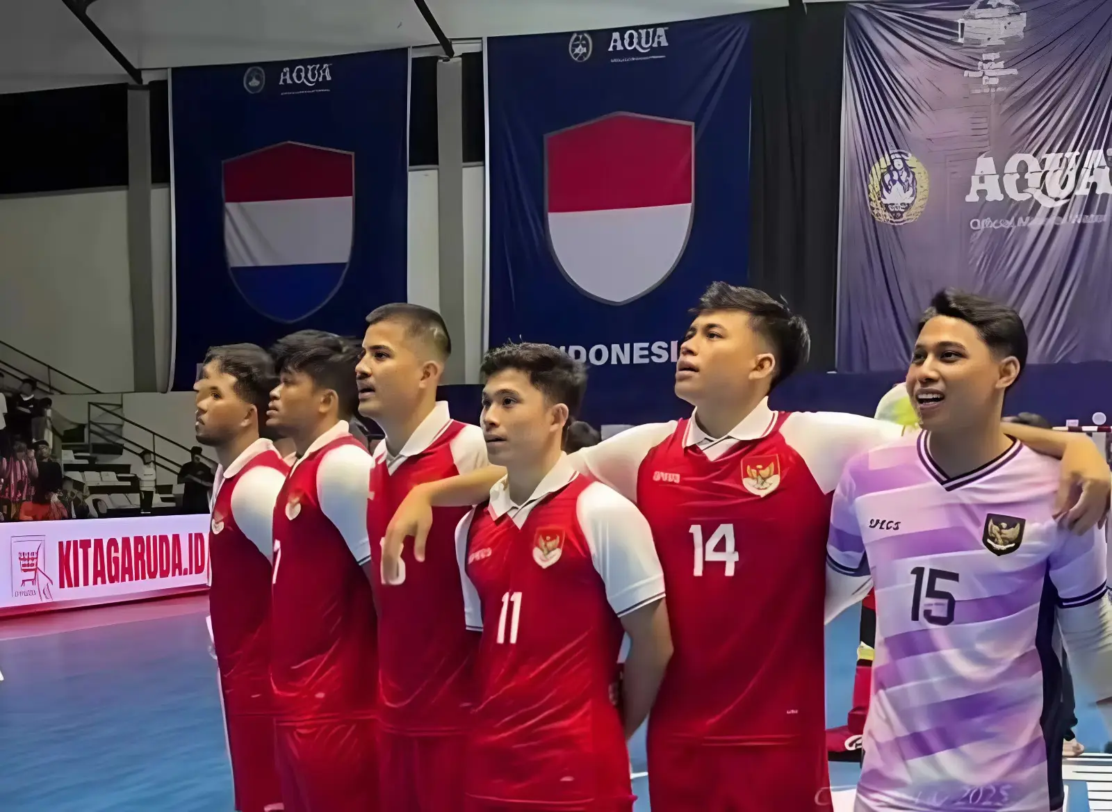 Timnas futsal Indonesia Libas Belanda 5-1