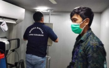 487 Warga Binaan Lapas Kelas IIB Sukabumi di Tes Skrining TBC oleh Ditjenpas dan Kemenkes RI