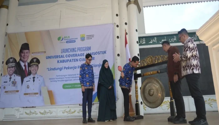 Cianjur Luncurkan Program Jamsostek Semesta, 40 Ribu Pekerja Rentan Kini Terlindungi