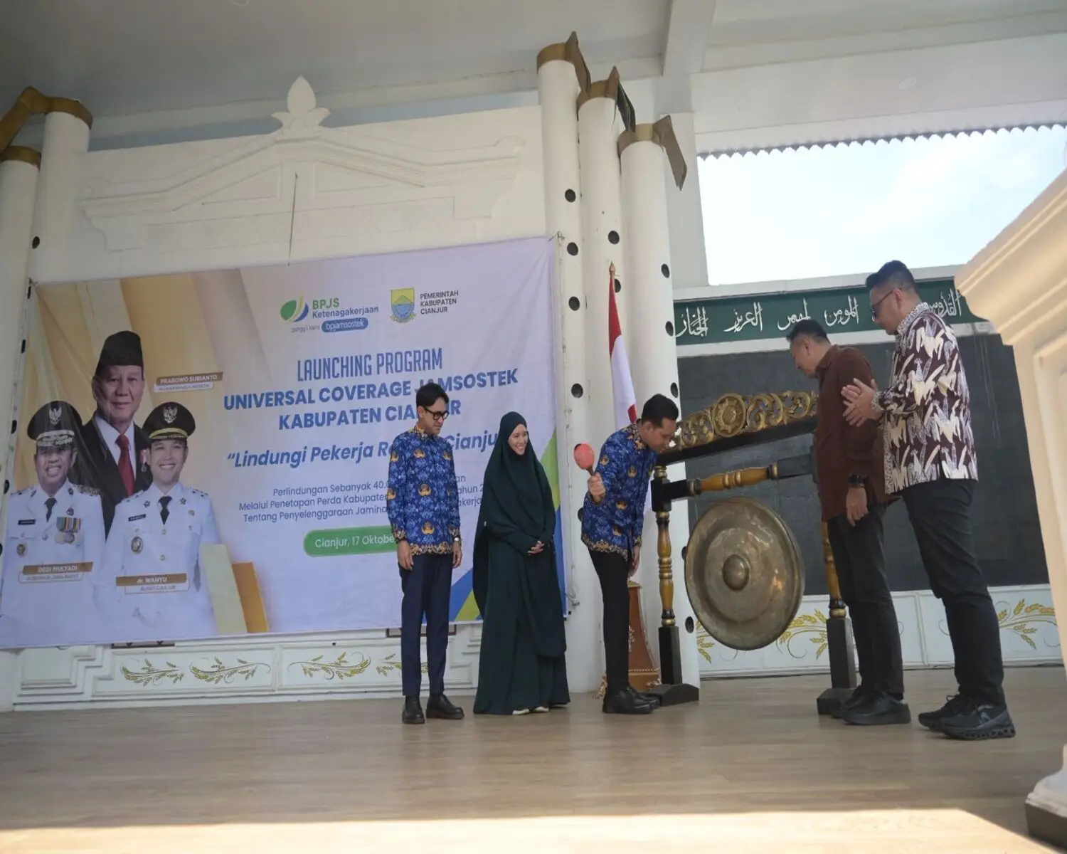 Cianjur Luncurkan Program Jamsostek Semesta, 40 Ribu Pekerja Rentan Kini Terlindungi