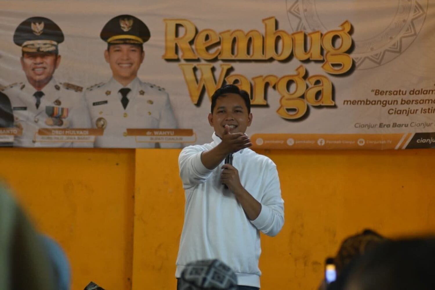 Dekatkan Diri ke Warga, Pemkab Cianjur Gelar Rembug Warga