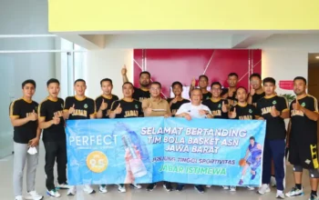 Erwan Setiawan Semangati Kontingen Jabar di PORNAS Korpri XVII