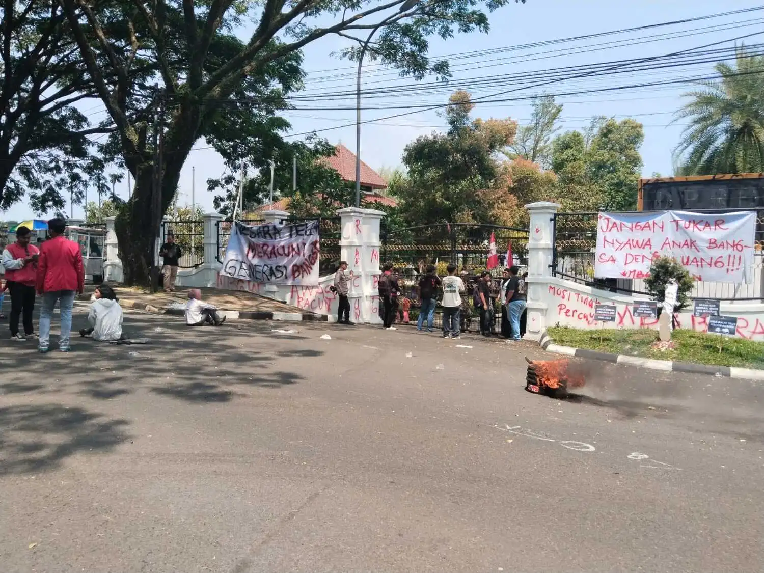 GMNI Kabupaten Cianjur Geruduk DPRD, Program MBG Disorot
