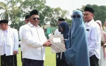 Hari Santri 2025 di Sukabumi, Budi Azhar Semangat Santri Luar Biasa!