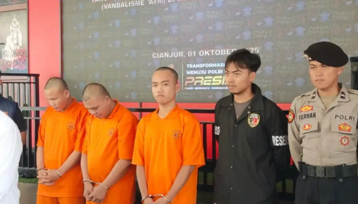 Komplotan Bobol ATM BNI di Cianjur–Purwakarta Terungkap, 3 Diringkus