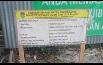 LSM KAKI Desak Kadis PUTR Purwakarta Lakukan Pemutusan Kontrak Terhadap PT APJ Terkait Kades Menjadi Komisaris Utama di Perusahaan