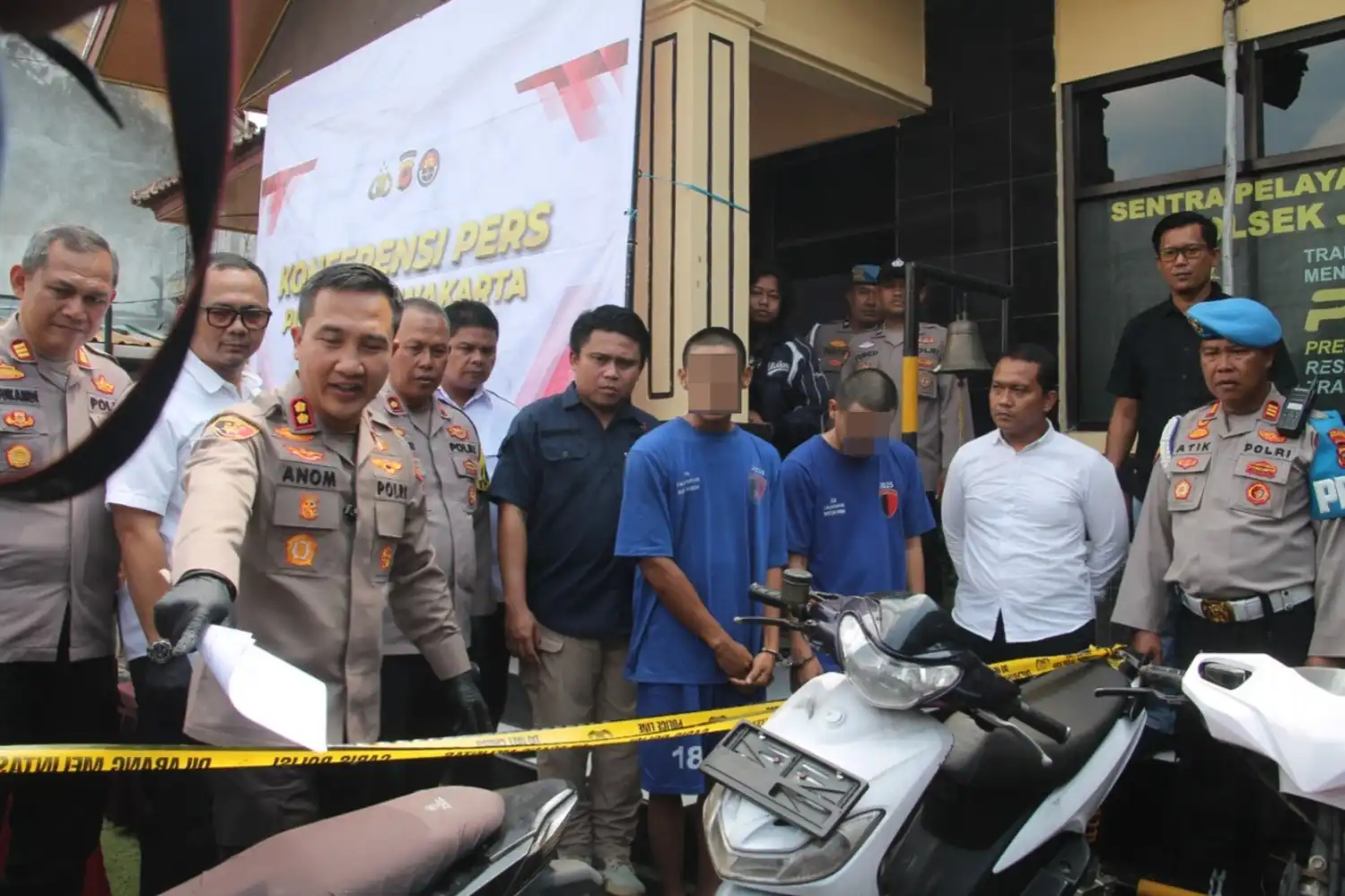 Polres Purwakarta Bongkar Sindikat Curanmor, 4 Masih di Bawah Umur!