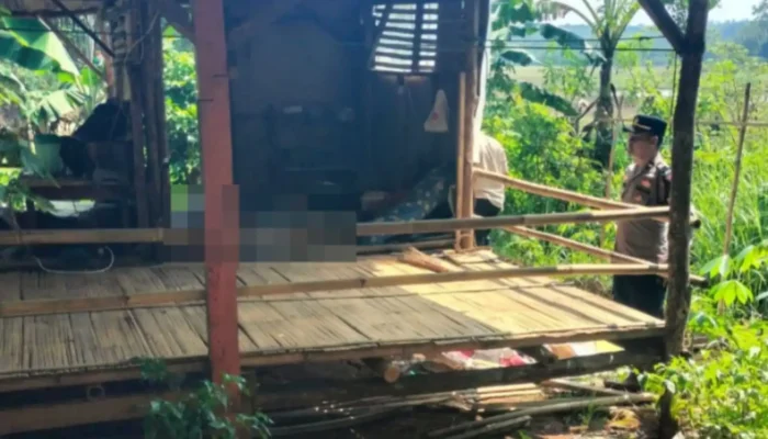 Pria Paruh Baya Ditemukan Membusuk di Saung Perhutani Purwakarta