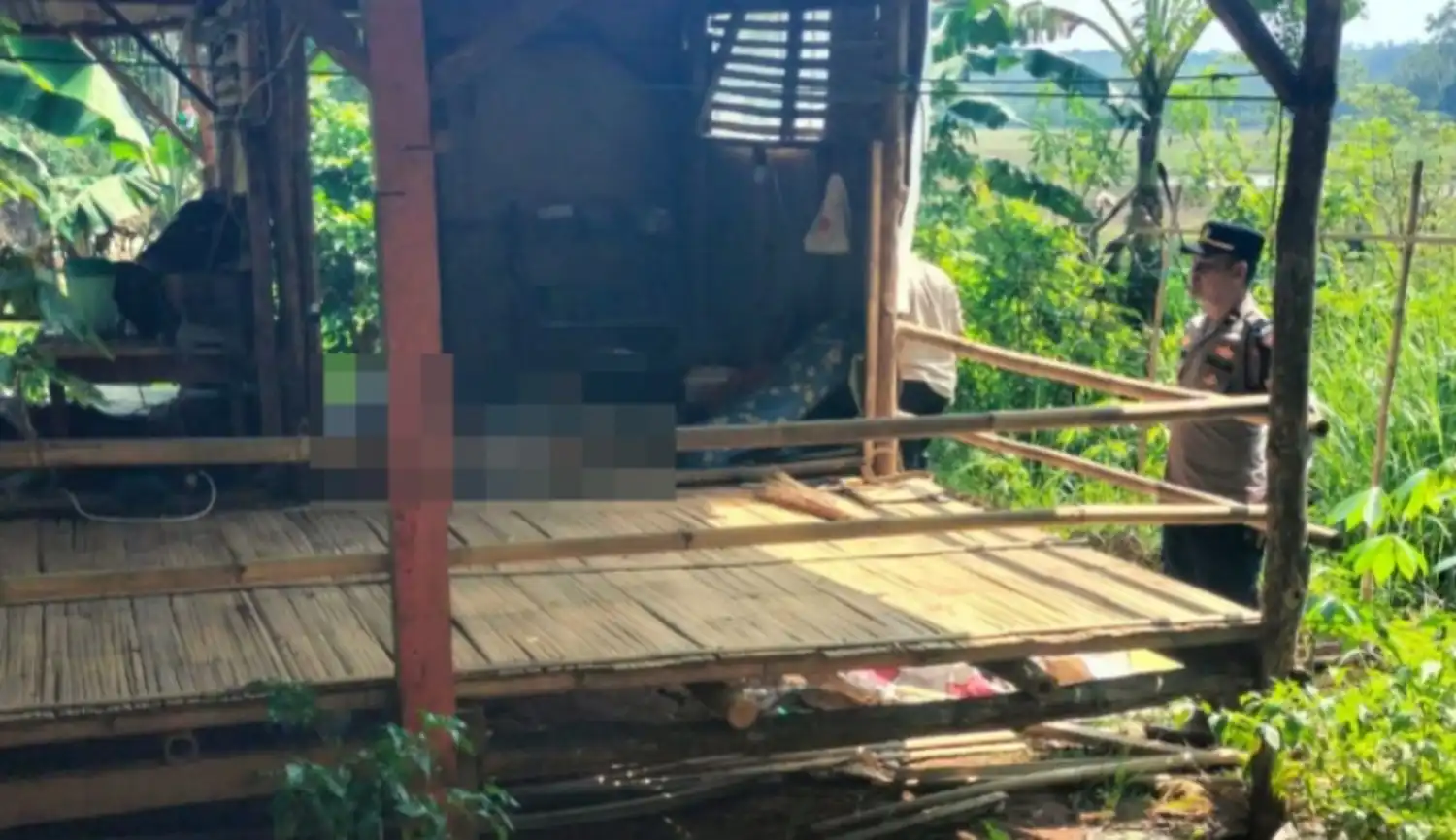 Pria Paruh Baya Ditemukan Membusuk di Saung Perhutani Purwakarta