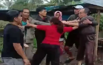 Ricuh Berdarah di Cimacan Cianjur! Gegara Lahan, Warga Saling Serang Pakai Sajam