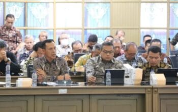 Wakil Bupati Bogor Menghadiri Sinergitas Penataan Tambang MBLB Bersama KPK 