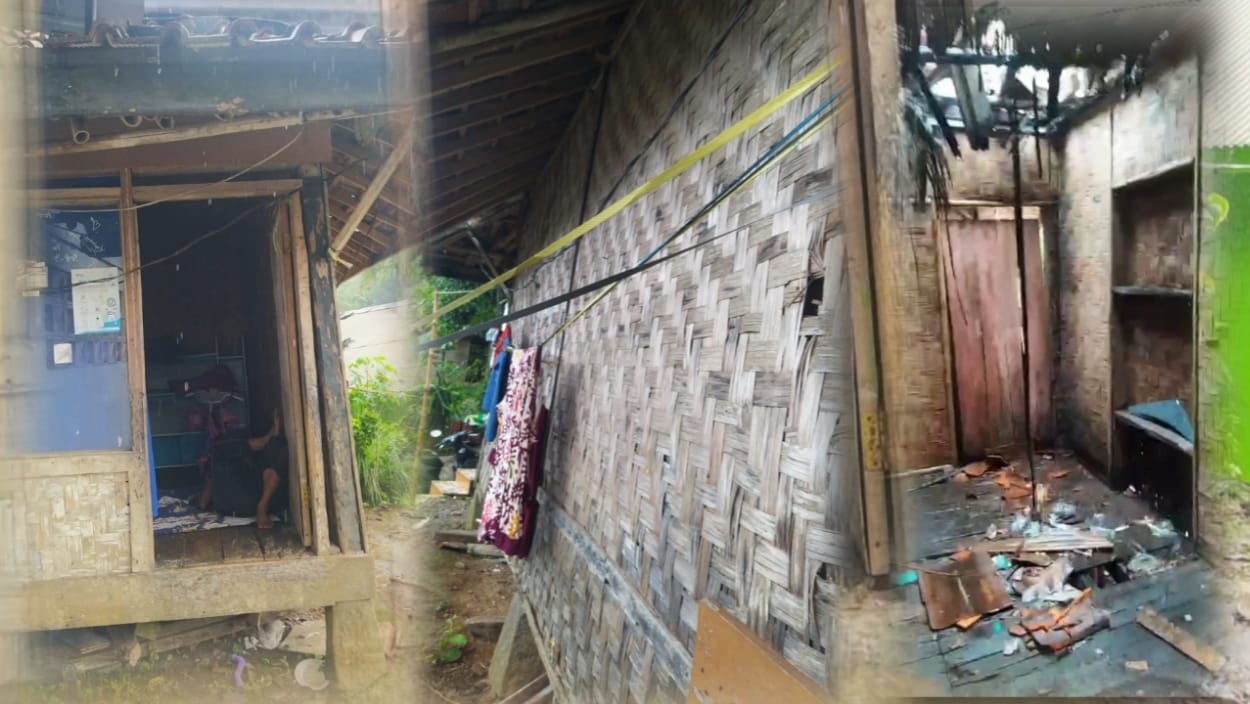 Ironi di Kabupaten Bogor: Rumah Tak Layak Huni Nenek Piyah Berdekatan dengan Kediaman Presiden RI
