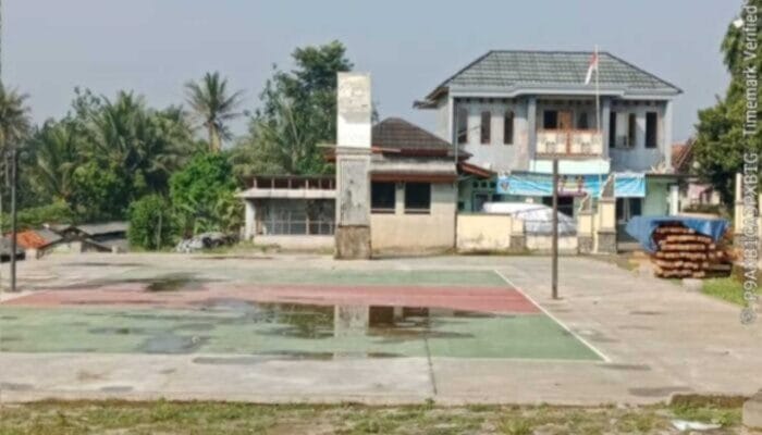 Pembangunan Lapangan Voli di Desa Babakansari, Plered Purwakarta Diduga Dimarkup