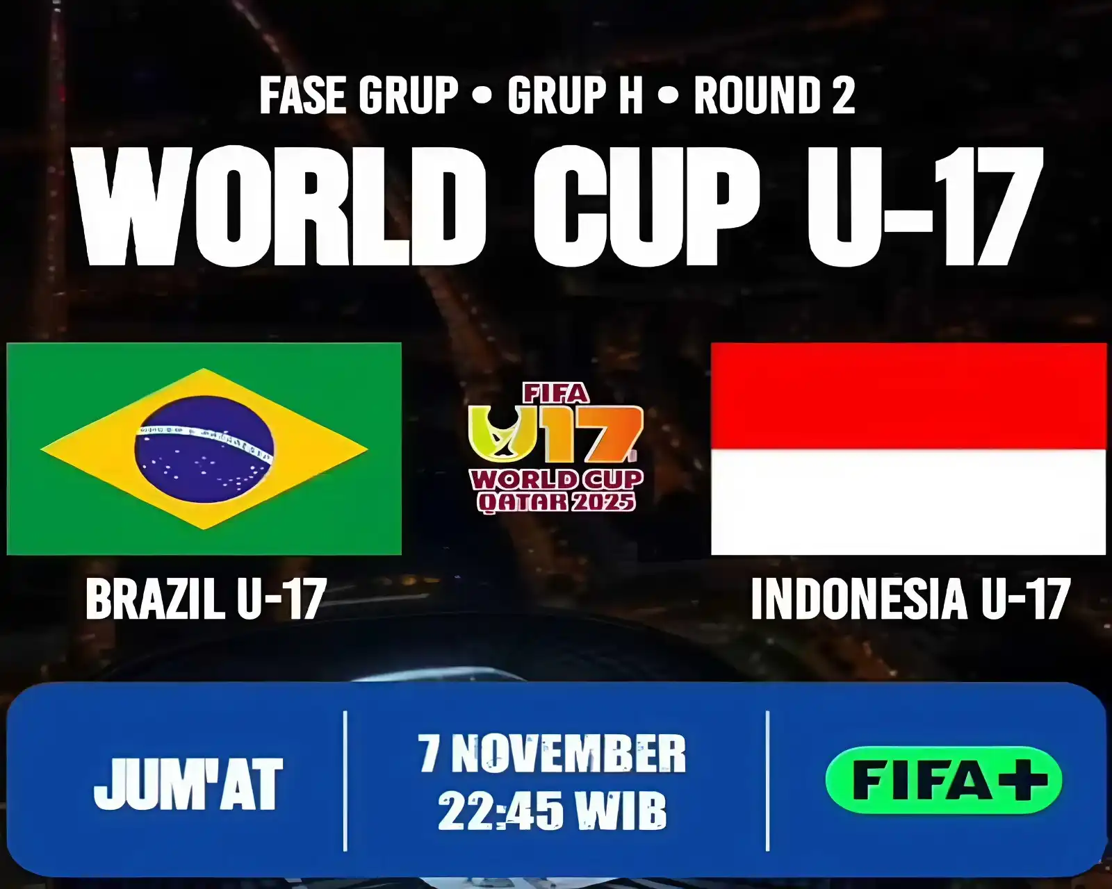 Prediksi Indonesia U17 vs Brasil U17: Garuda Muda Tantang Raksasa Samba