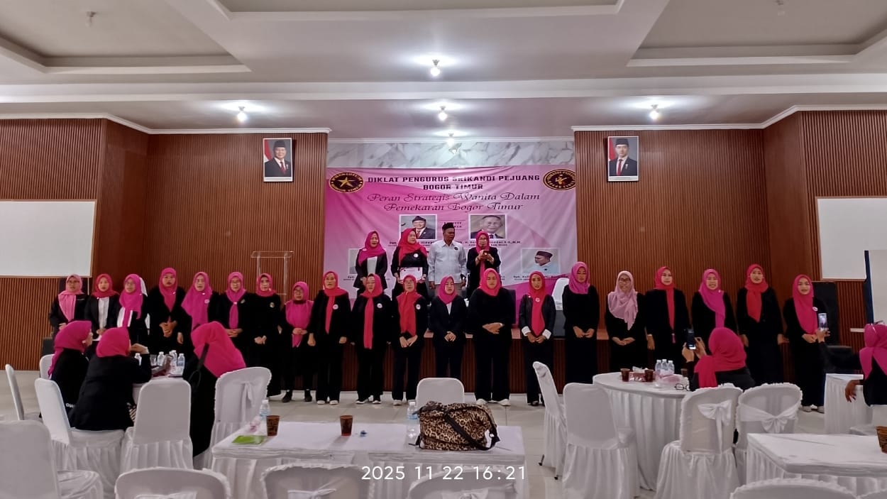 Presidium Bogor Timur Dorong Kader Kepemimpinan Perempuan Lewat Diklat dan Pelantikan Pengurus Kecamatan 1 Presidium Bogor Timur Dorong Kader Kepemimpinan Perempuan Lewat Diklat dan Pelantikan Pengurus Kecamatan