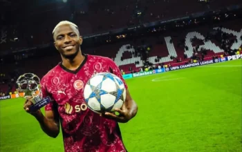 Top Skor Liga Champions Kini Milik Victor Osimhen