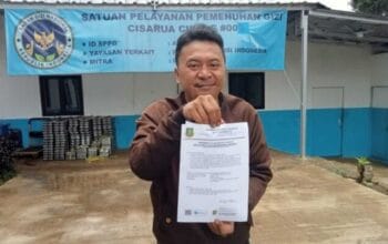 Wujudkan Makanan Bergizi Aman, Dapur SPPG Cisarua 03 Mamih Ungu, Tuntas Kantongi Sertifikat Laik Higiene