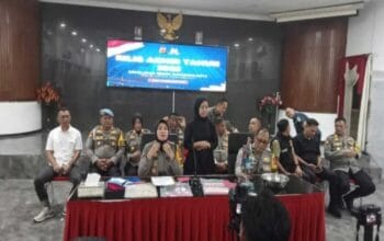 Akhir Tahun 2025, Polres Sukabumi Kota Rilis Kasus Kriminalitas Mendominasi 362 Kasus Berhasil di Selesaikan
