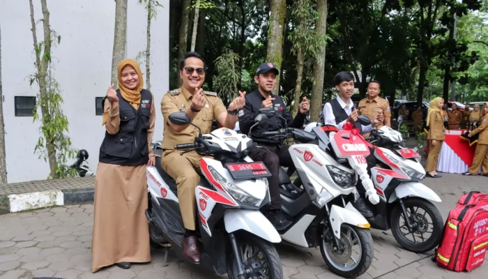 Cimahi Kejutkan Publik! Motorbike Ambulance Resmi Meluncur