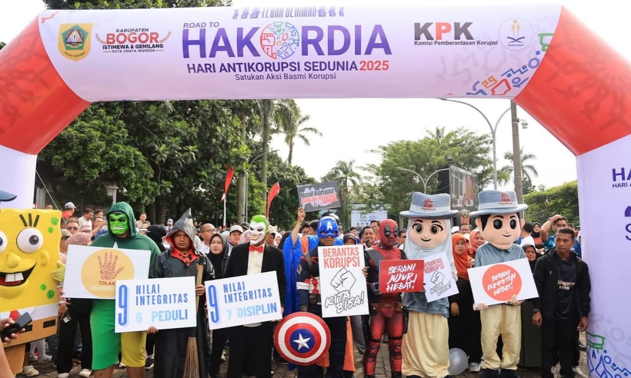 Di Balik Komitmen Anti Korupsi Bupati Bogor, Aktivis Ingatkan 7 Penerima Hibah Dispora Rp40,5 Miliar: Jangan Korupsi!!
