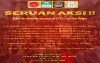 GMPB Serukan Aksi Hari Anti Korupsi Sedunia: Desak APH Tindak Tegas Praktik KKN di Kabupaten Bogor
