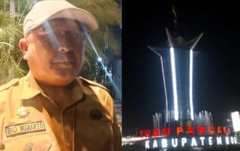 Kadis DPKPP Kabupaten Bogor Minta Warga Bersabar: Kujang Tugu Pancakarsa Akan Menyala Setelah Tahap Penguatan Selesai