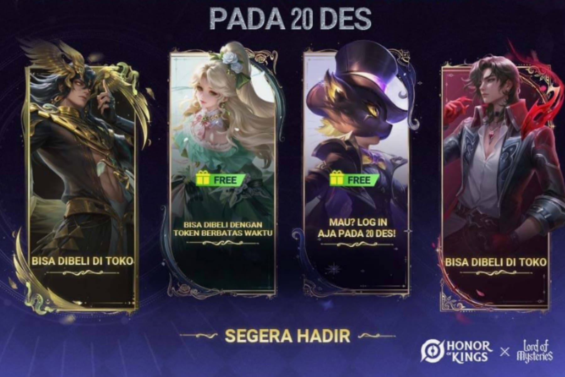 Misteri Bergabung di Medan Perang: Kolaborasi Honor of Kings x Lord of the Mysteries Resmi Rilis! 1 Misteri Bergabung di Medan Perang: Kolaborasi Honor of Kings x Lord of the Mysteries Resmi Rilis!