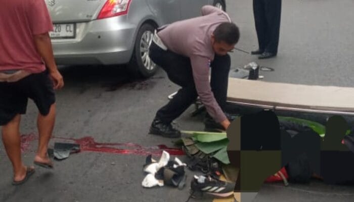 Seorang Pelajar SMAN 2 Purwakarta Tewas Dalam Kecelakaan Lantas di Jalan Raya Cibening