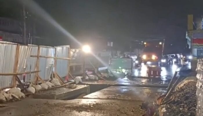 Ternyata Begini Pemicu!! 2 Bulan Proyek Box Culvert di Jl. Raya Cileungsi-Jonggol Tak Kunjung Selesai Sehingga Warga ‘Frustrasi’