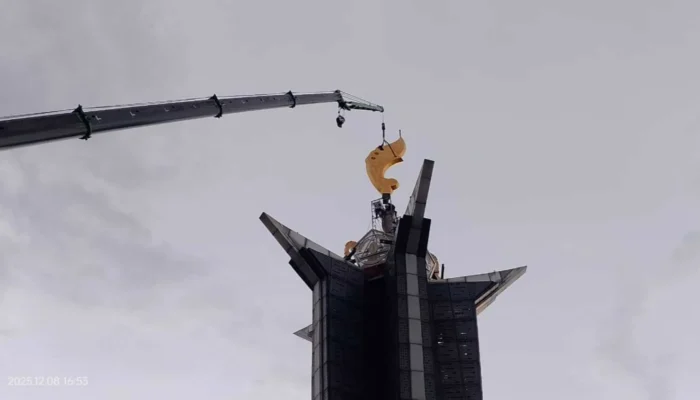 Tugu Pancakarsa Kini Berhias Kujang, Lengkapi Ikon Kabupaten Bogor dengan Senjata Legendaris Prabu Siliwangi