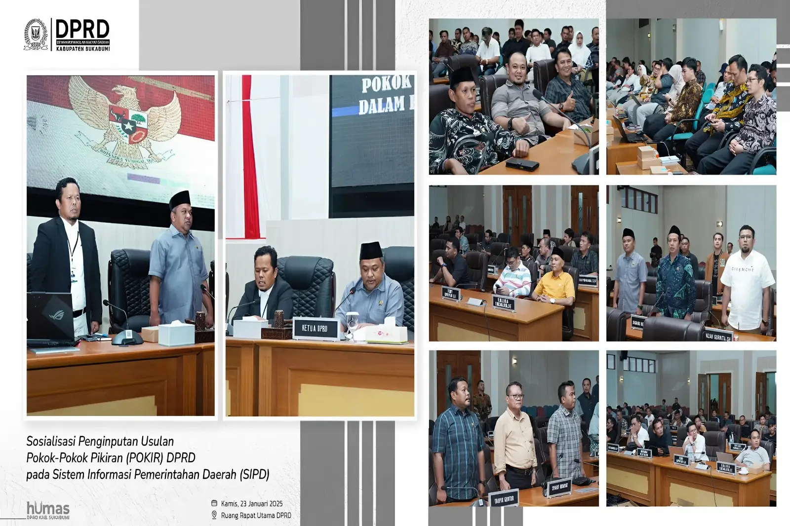 DPRD Kabupaten Sukabumi Pastikan POKIR Masuk SIPD