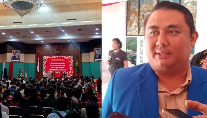 Hadiri Natal FPK, Ketua KNPI Kabupaten Bogor Apresiasi Terwujudnya Simbol Persatuan