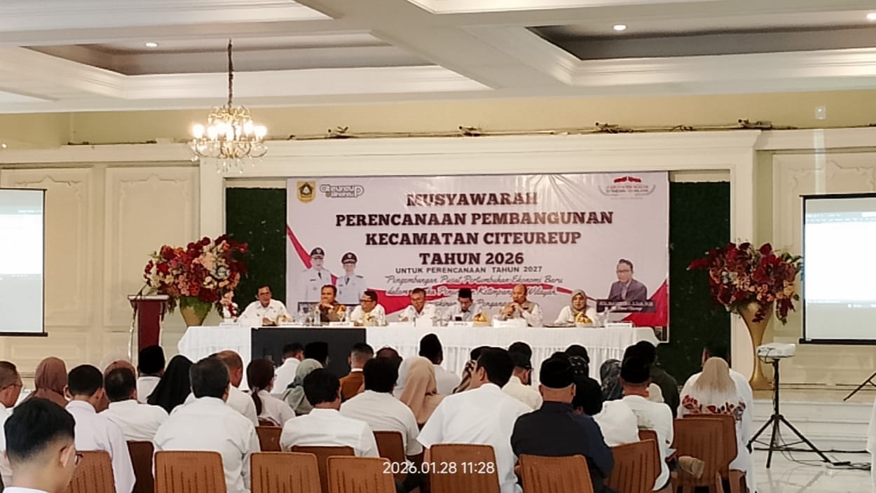 Pagu Anggaran Rp10,8 Miliar, Ini Prioritas Pembangunan Kecamatan Citeureup untuk Tahun 2027