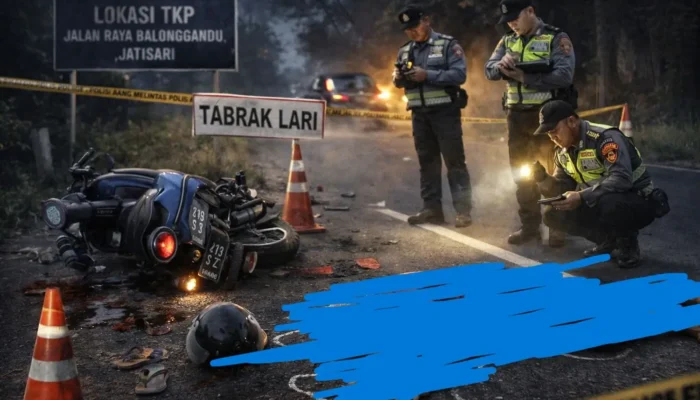Tragis! Seorang Lansia di Karawang Tewas Ditabrak Lari
