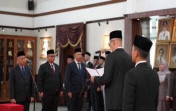 Dian Afriyandi Resmi Nakhodai Perumda Tirta Bumi Wibawa: Era Baru Transformasi Pelayanan Air Bersih Sukabumi