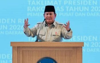 Instruksi Keras Prabowo Subianto ke Kepala Daerah di Rakornas 2026: Bersihkan Lingkungan Kerja atau Mundur!! 3 Instruksi Keras Prabowo Subianto ke Kepala Daerah di Rakornas 2026: Bersihkan Lingkungan Kerja atau Mundur!!