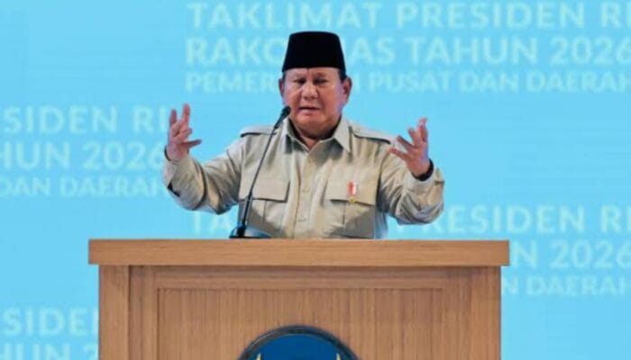 Instruksi Keras Prabowo Subianto ke Kepala Daerah di Rakornas 2026: Bersihkan Lingkungan Kerja atau Mundur!!