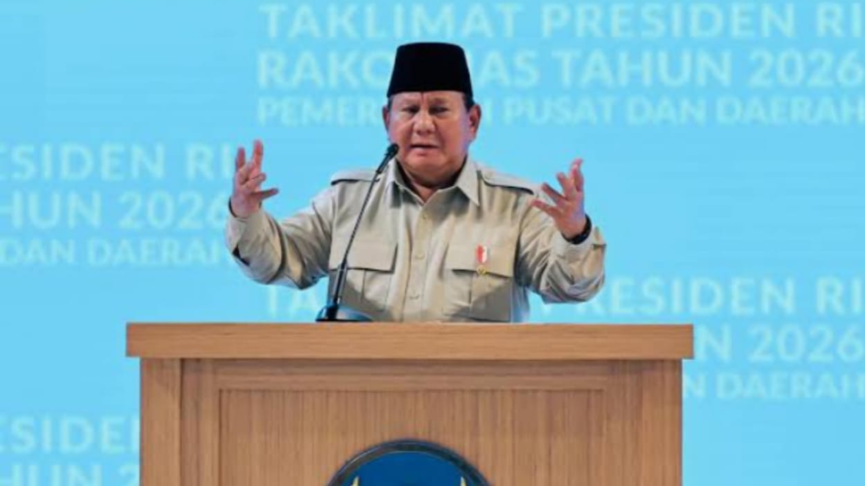 Instruksi Keras Prabowo Subianto ke Kepala Daerah di Rakornas 2026: Bersihkan Lingkungan Kerja atau Mundur!! 1 Instruksi Keras Prabowo Subianto ke Kepala Daerah di Rakornas 2026: Bersihkan Lingkungan Kerja atau Mundur!!