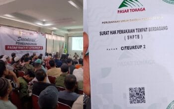 Pedagang Pasar Citeureup 2 Tolak Digusur Berkedok Revitalisasi