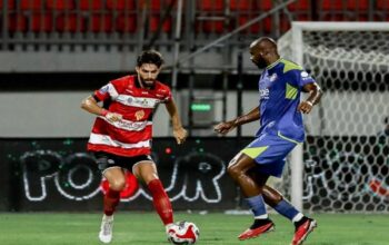 Laga Panas Madura United vs Arema Berakhir Imbang 2-2