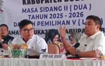 Nurodin Jaro Peloy Tekankan Pentingnya Integrasi Data Rutilahu di Reses Dapil V Sukajaya Bogor