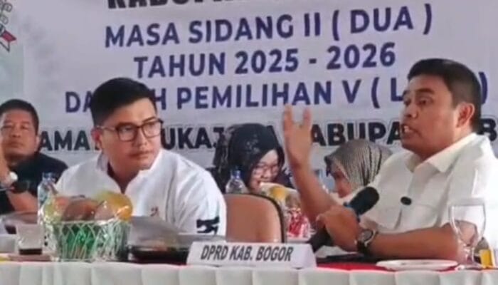Nurodin Jaro Peloy Tekankan Pentingnya Integrasi Data Rutilahu di Reses Dapil V Sukajaya Bogor